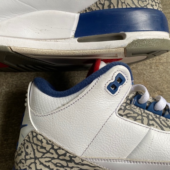 Jordan 3 True Blue 2016 (size 10) - Picture 9 of 13